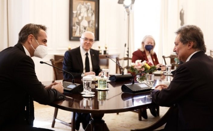 PM Mitsotakis: Τις δυνατότητες επενδύσεων που παρέχει η χώρα μας, παρουσίασε ο πρωθυπουργός στον Σαουδάραβα επιχειρηματία Khaled Juffali [Four Seasons Hotel Chain]