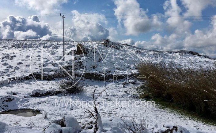 Weather Forecast:  Εντονότερος σήμερα και αύριο ο παγετός, στις Κυκλάδες!!  Πώς θα εξελιχθεί τις επόμενες ώρες - Που θα χιονίσει [Live ο Χιονιάς]