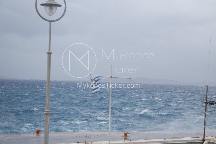 Marine Forecast: Δελτίο Αναγγελίας Θυελλωδών Ανέμων εντάσεως 7-8 bf!! Διαρκής Ετοιμότητα & Λήψη Αυξημένων Μέτρων, από το Λιμεναρχείο Μυκόνου!!