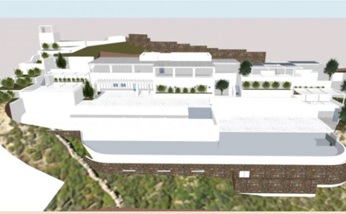 Hotel Investments in Mykonos: Εγκρίθηκε η αρχιτεκτονική μελέτη για την επένδυση της Blue Iris στη Μύκονο, εν αναμονή του ΣτΕ για το μπλόκο από τον δήμο