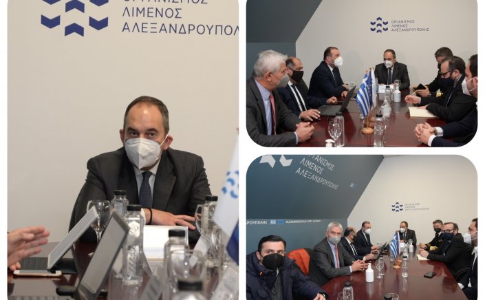 Shipping Min. Plakiotakis: Ο γεωπολιτικός ρόλος του λιμένα Αλεξανδρούπολης εγγύηση για την αξιοποίησή του