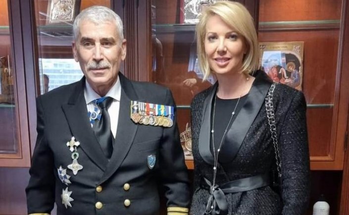 MP Katerina Monogiou: Η Κατερίνα Μονογυιού στην Τελετή Παράδοσης - Παραλαβής καθηκόντων Αρχηγού Λιμενικού Σώματος 