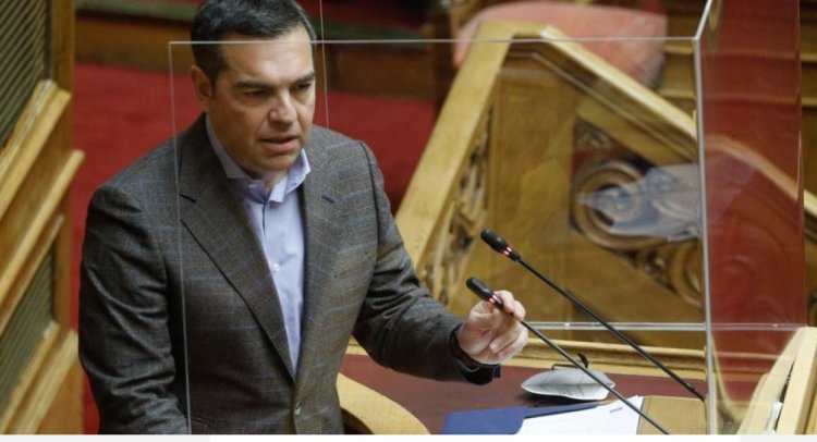 SYRIZA Alexis Tsipras: «Είστε ήδη δεύτερο κόμμα - Κάντε εκλογές τώρα -Μην περιμένετε μέχρι τον Μάιο - Λυτρώστε τον λαό από την ανικανότητά σας»