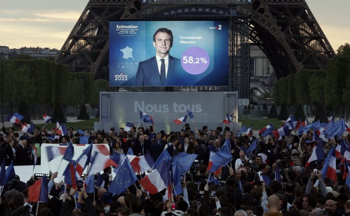 France's Macron wins re-election: Ο Μακρόν νικητής με 58,2% - Ενωτικός στην επινίκεια ομιλία του!! Από σήμερα θα είμαι πρόεδρος όλων!!