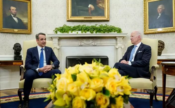 Biden-Mitsotakis meeting: Στον Λευκό Οίκο ο πρωθυπουργός Κυρ. Μητσοτάκης / Τζο Μπάιντεν - «Οι σχέσεις μας καλύτερες από ποτέ»