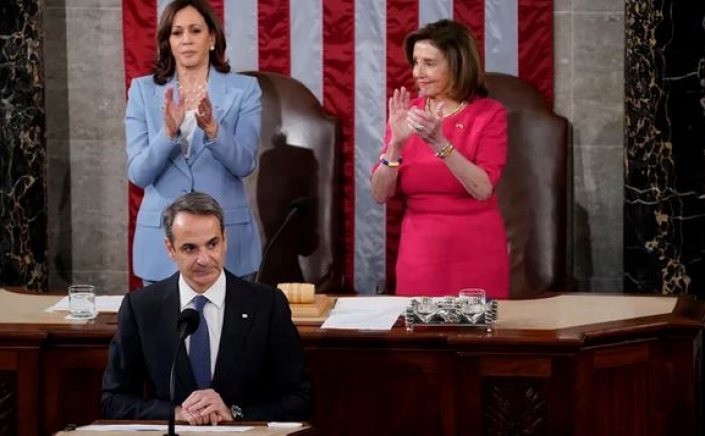 PM Mitsotakis addresses US Congress: Δεν θα ανεχθούμε παραβιάσεις της κυριαρχίας μας - Οι υπερπτήσεις πρέπει να πάψουν άμεσα - Ξεκάθαρα μηνύματα για Ρωσία, Κύπρο και Τουρκία 