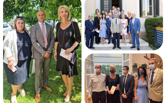 MP Katerina Monogiou : Καινοτόμο πρόγραμμα υποστηρικτικής ιατρικής για καρκινοπαθείς στο Αρεταίειο Νοσοκομείο