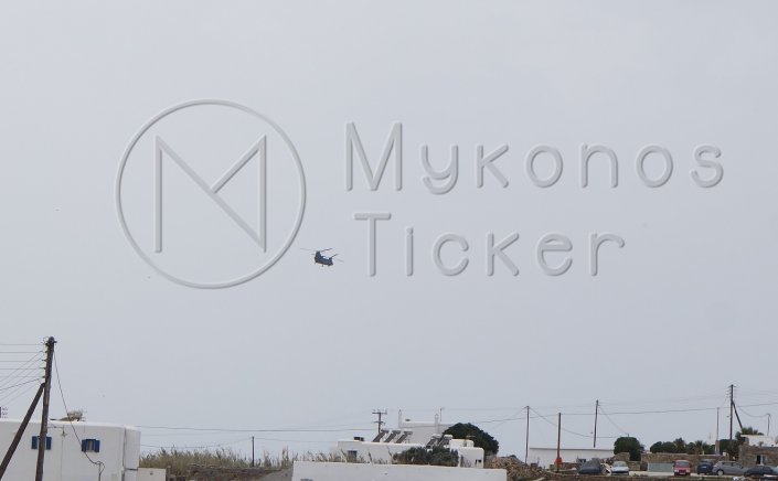 Medical AirLift from Mykonos: Αεροδιακομιδή ασθενή με Super Puma, από τη Μύκονο στην Ελευσίνα