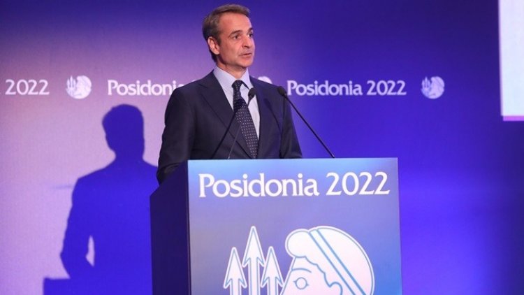 PM Mitsotakis -Posidonia 2022:  Η πατρίδα μας γίνεται ενεργειακή πύλη προς ολόκληρη την Ευρώπη - Πρόσω ολοταχώς για την πράσινη ναυτιλία