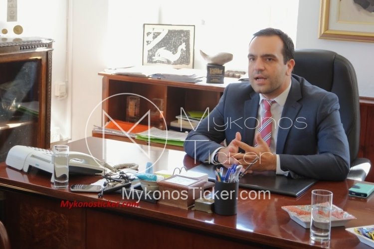 Mayor of Mykonos, K. Koukas: Στην τελική ευθεία η υπογραφή της σύμβασης για την αποκατάσταση και συντήρηση δρόμων του Δήμου Μυκόνου