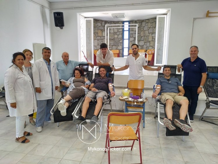 Mykonos: Νέος πρόεδρος της Μυκονιάτικης Αλληλεγγύης ο Αντώνης Κουσαθανάς - Ευχαριστίες σε ιατρούς και αιμοδότες για την εθελοντική αιμοδοσία