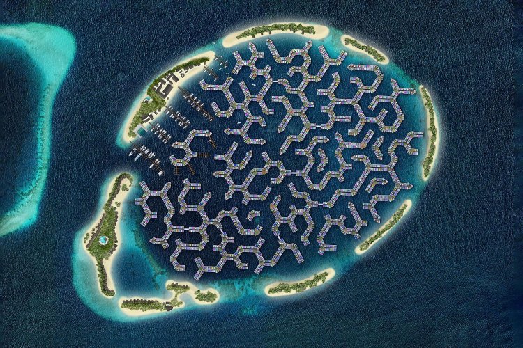 Floating city: Πλωτή πόλη ετοιμάζεται στις Μαλδίβες!! Θα στεγάσει 20.000 ανθρώπους!!