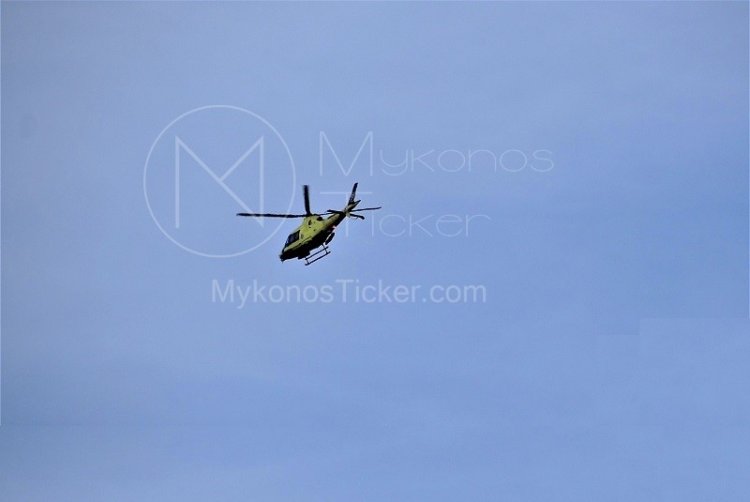 Medical AirLift from Mykonos: Αεροδιακομιδή ασθενούς από Μύκονο προς Ελευσίνα