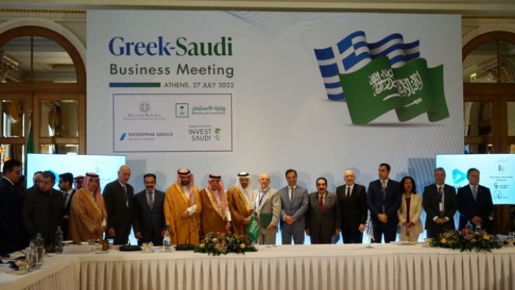 Greece & Saudi Arabia sign 16 business agreements in Athens on Wednesday