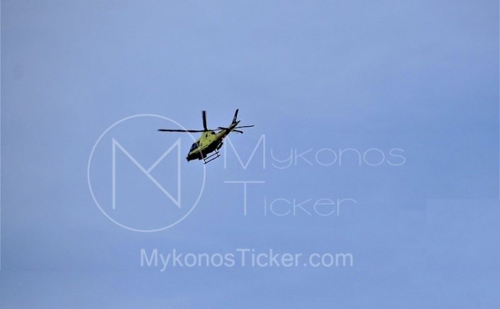 Medical AirLift from Mykonos: Αεροδιακομιδές ασθενών από Μύκονο προς Ελευσίνα