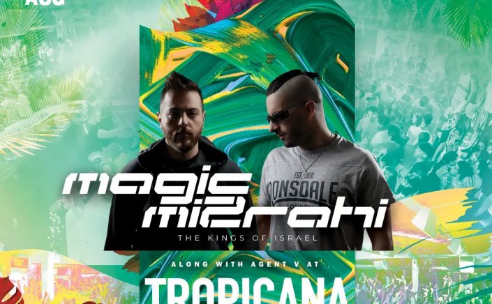 Tropicana Mykonos: Dj Magic Mizrahi on the decks of Tropicana, Tuesday August 23, 2022. Are you ready to live the experience ? [pics &video]