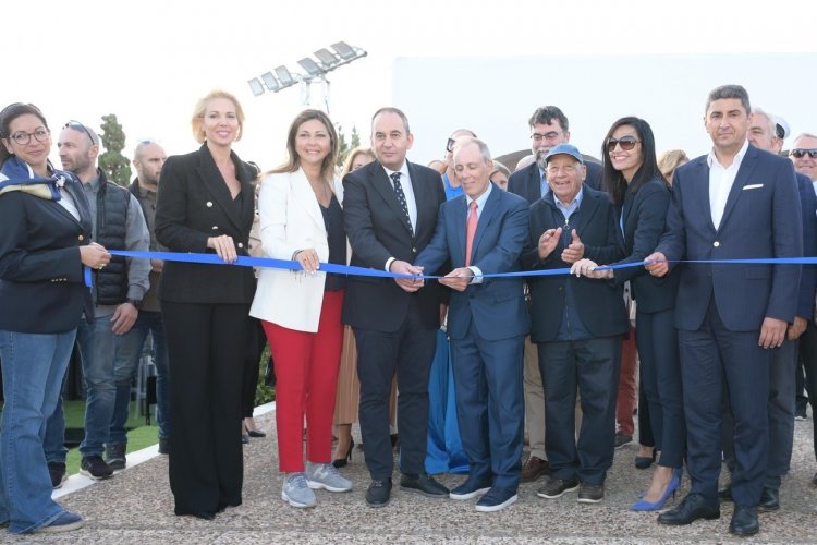 ND's MP Katerina Monogiou: Η Κατερίνα Μονογυιού στα εγκαίνια του Olympic Yacht Show 2022 