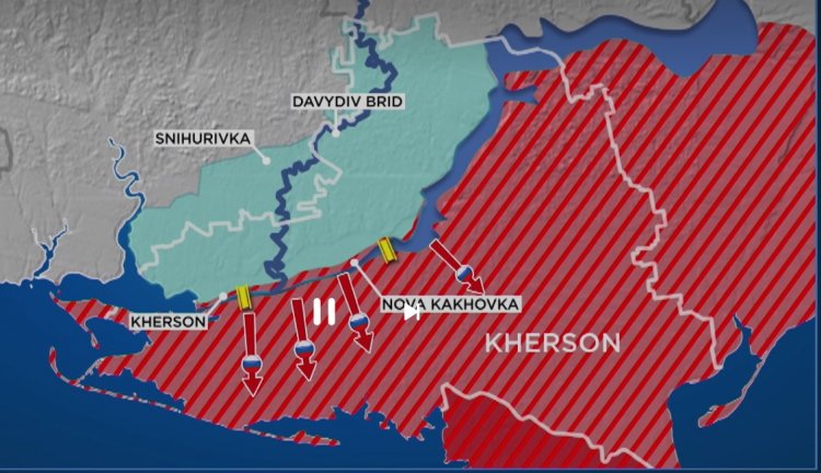 Russia withdraws from Kherson: Ο ρωσικός στρατός ξεκίνησε την υποχώρησή του από τη Χερσώνα - Οι Ουκρανοί ανακατέλαβαν 12 οικισμούς