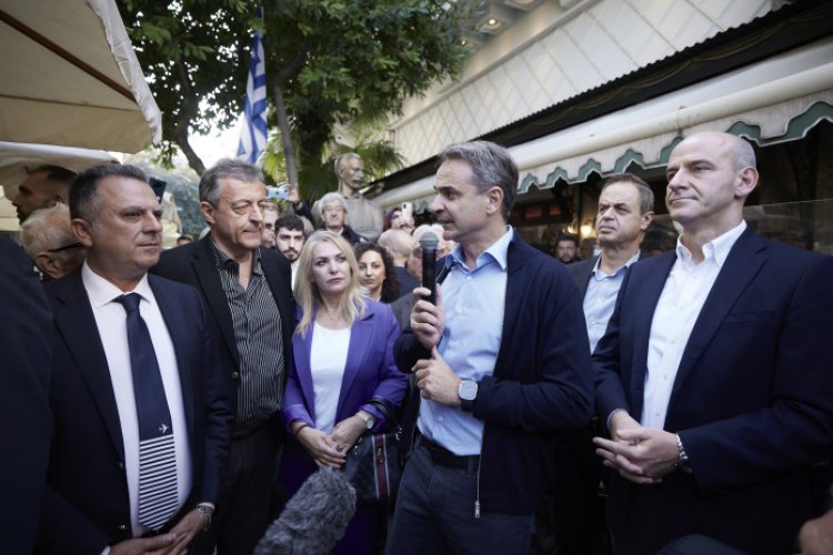 PM Mitsotakis in Katerini: Δεν είναι τώρα η ώρα να ξανακυλήσουμε την πολιτική ζωή της χώρας στο βούρκο