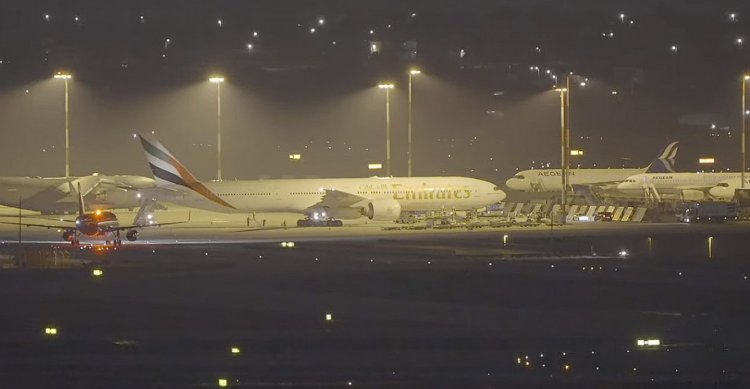 Alert at Athens airport: Έλεγχος στους επιβάτες του δεύτερου αεροπλάνου της Emirates - Συνοδεία μαχητικών προσγειώθηκε στην Αθήνα