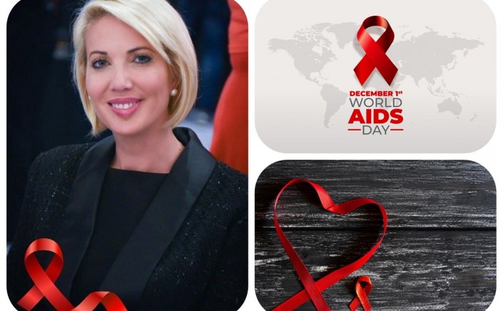 ND's MP Katerina Monogiou: Μήνυμα της Κατερίνας Μονογυιού για την Παγκόσμια Ημέρα AIDS
