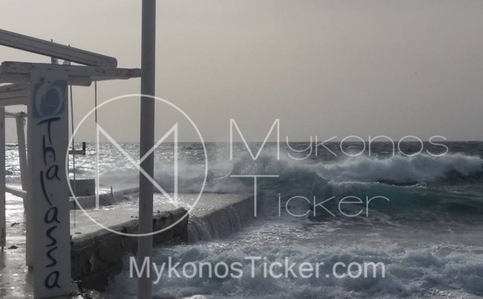 Marine Forecast: Αναγγελία Θυελλωδών Ανέμων έως 8 bf - Διαρκής Ετοιμότητα & Λήψη Αυξημένων Μέτρων, από το Λιμεναρχείο Μυκόνου!!