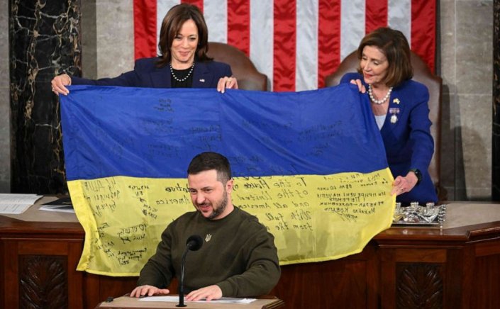 Zelenskyy tells US Congress: Η στρατιωτική βοήθεια των ΗΠΑ είναι «επένδυση», όχι «ελεημοσύνη»