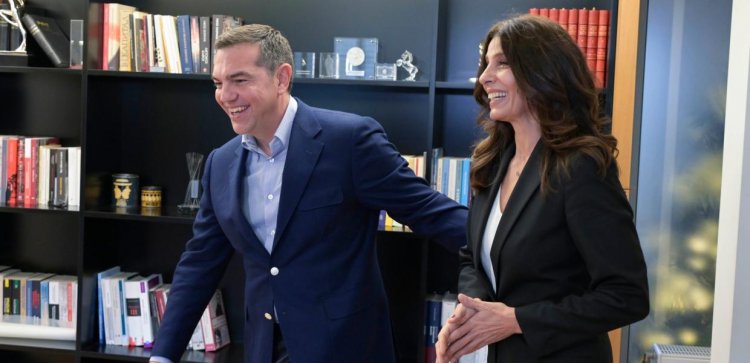 SYRIZA Leader Alexis Tsipras: Η Πόπη Τσαπανίδου νέα εκπρόσωπος Τύπου του κόμματος