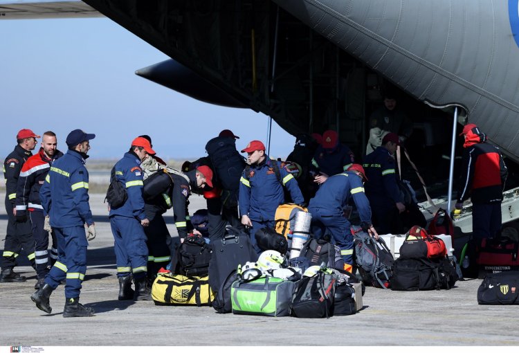 Türkiye, Syria quake: Απογειώθηκε C-27 με Έλληνες διασώστες για το Ιντσιρλίκ Τουρκίας - Είναι η 2η ελληνική αποστολή