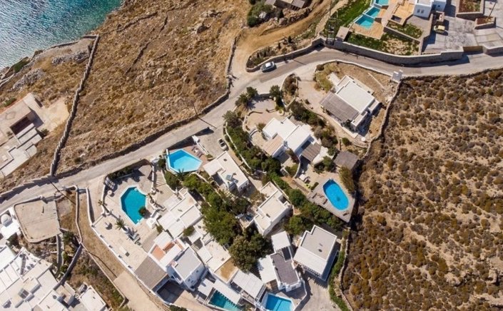 Hotel Investments in Mykonos: Στην ΓΕΚ ΤΕΡΝΑ η κατασκευή του project Blue Iris στον Καραπέτη Μυκόνου!!