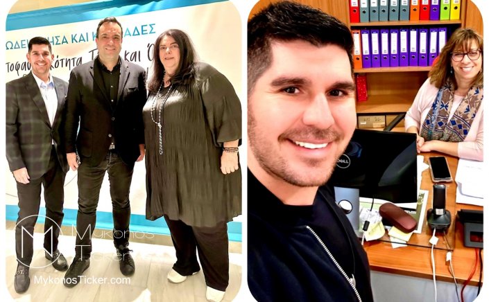 Dep Mayor Atzamoglou: Είμαι υπερήφανος που μπορώ να συνεργάζομαι μαζί σας γιατί οι διαφωνίες μας και οι συμφωνίες μας συνθέτουν μια καλύτερη Μύκονο