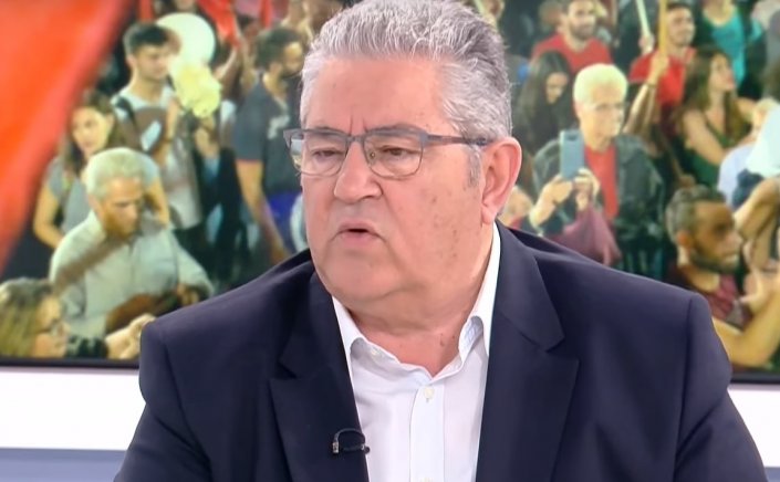 KKE Leader Koutsoubas: Όσο πιο ψηλά το ΚΚΕ, τόσο πιο δυνατός ο λαός