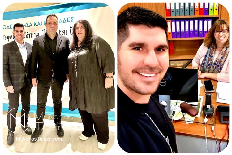 Dep Mayor Atzamoglou: Είμαι υπερήφανος που μπορώ να συνεργάζομαι μαζί σας γιατί οι διαφωνίες μας και οι συμφωνίες μας συνθέτουν μια καλύτερη Μύκονο