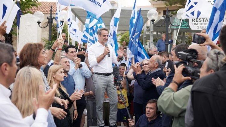 ND leader Mitsotakis: Δεν δικαιολογείται κανένας εφησυχασμός για τις εκλογές της 25ης Ιουνίου