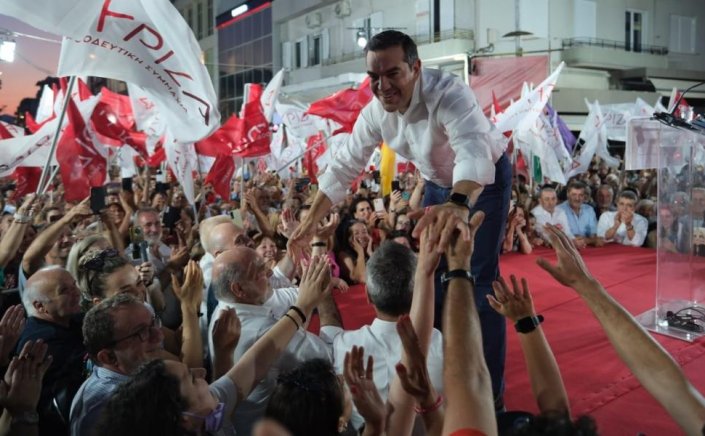 SYRIZA leader Alexis Tsipras: Εμείς με την πατρίδα δεν παίζουμε – Μόνο ο ΣΥΡΙΖΑ μπορεί να αποτρέψει ένα ασύδοτο καθεστώς