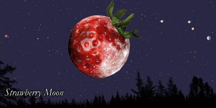Strawberry Moon 2025: Πανσέληνος Ιουνίου!! Πότε θα γίνει ορατό στον νυχτερινό ουρανό το “Φεγγάρι της Φράουλας”