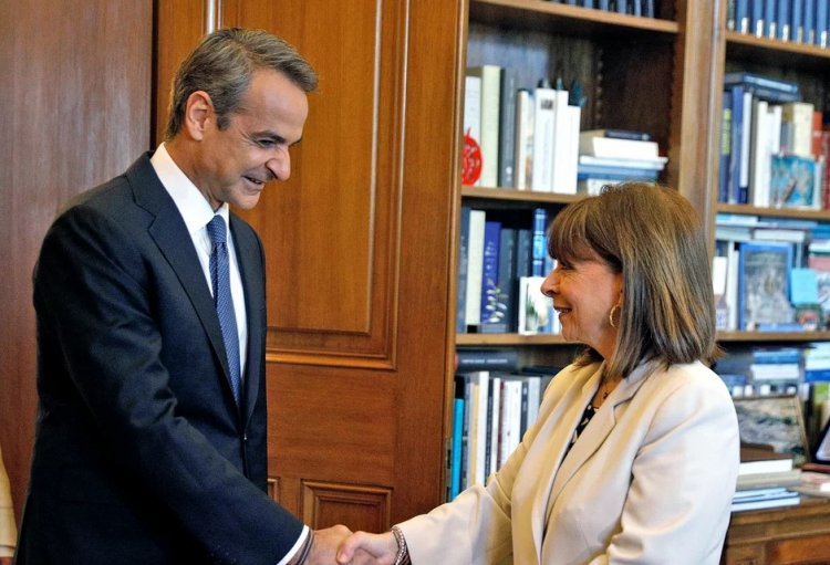 Government formation: Στη Σακελλαροπούλου ο Μητσοτάκης για να λάβει εντολή σχηματισμού κυβέρνησης