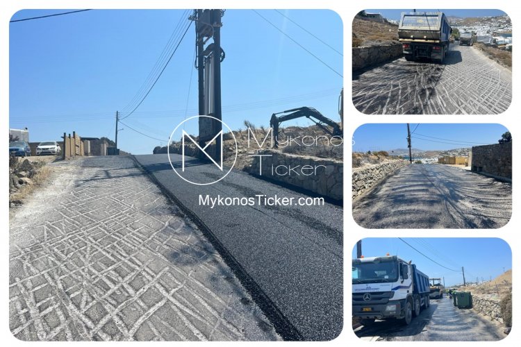 Asphalt Road Construction: Ξεκίνησαν οι εργασίες επισκευής οδοστρώματος στην περιοχή Κόστα Ήλιος “Costa Ilios”