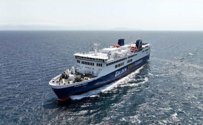 Ferry Routes: Το νέο πλοίο, Andros Queen από την Πέμπτη 6 Ιουλίου, καθημερινά στη γραμμή  Ραφήνας - Μυκόνου [Πίνακας Δρομολογίων]