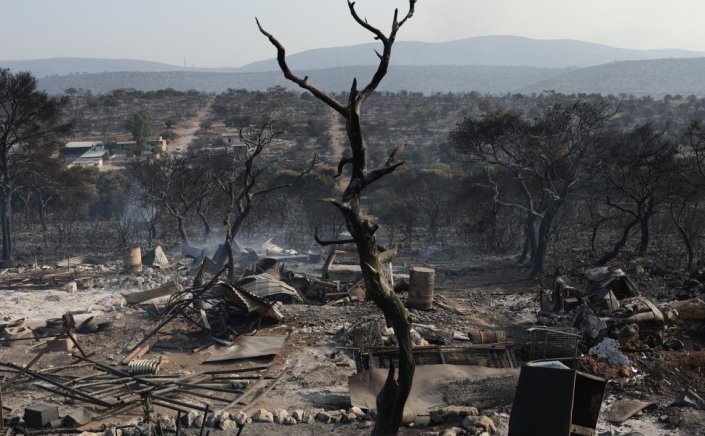 Wildfire in Greece: Τραγικός απολογισμός από τις Πυρκαγιές!!  Στάχτη πάνω από 170.000 στρέμματα μέσα σε τρεις μέρες!!