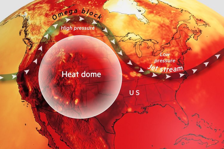 Heat dome: Τι είναι ο «θερμικός θόλος» που φέρνει τον παρατεταμένο καύσωνα!! Σαν ένα καπάκι κατσαρόλας με νερό που βράζει!!
