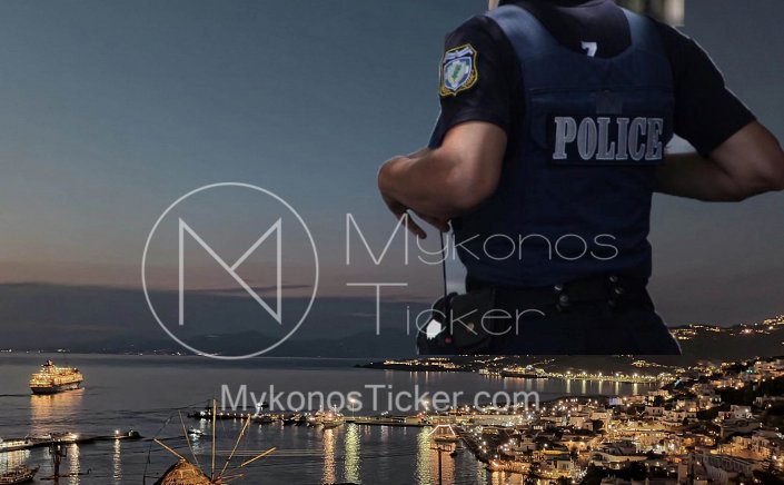 Mykonos arrest: Επ’ αυτοφώρω σύλληψη υποψήφιου διαρρήκτη σε επιχείρηση, από αστυνομικούς της Υποδιεύθυνσης Μυκόνου