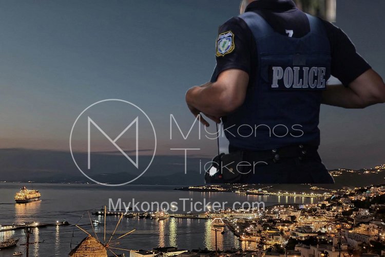 Mykonos arrest: Επ’ αυτοφώρω σύλληψη υποψήφιου διαρρήκτη σε επιχείρηση, από αστυνομικούς της Υποδιεύθυνσης Μυκόνου