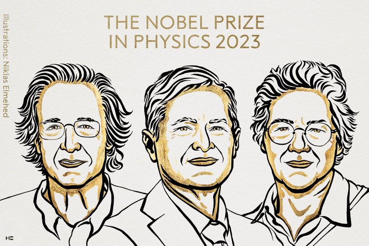 Nobel Prize 2023 in Physics: Οι Pierre Agostini, Ferenc Krausz και Anne L'Huillier οι φετινοί νικητές, για της συμβολή τους στη μελέτη των ηλεκτρονίων