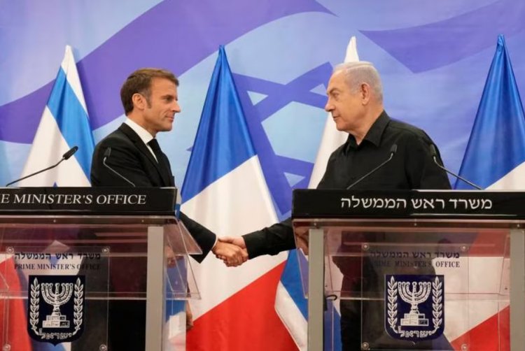 French President Macron: Να πολεμήσει και τη Χαμάς ο Διεθνής Συνασπισμός που μάχεται τον ISIS