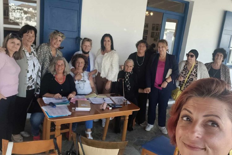 Mykonos: Ανανεωμένο το νέο Δ.Σ. του Συλλόγου Γυναικών  “Ανωμερίτισσες”, με νέα πρόεδρο την Άννα Λοΐζου