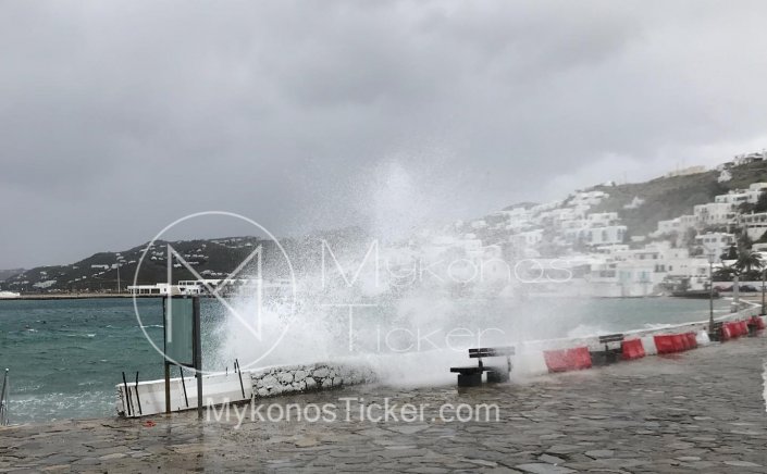 Marine Forecast: Αναγγελία για συνέχιση Νοτίων Θυελλωδών Ανέμων έως 8 bf, στο Νοτιοανατολικό Αιγαίο - Διαρκής Ετοιμότητα από το Λιμεναρχείο Μυκόνου!!