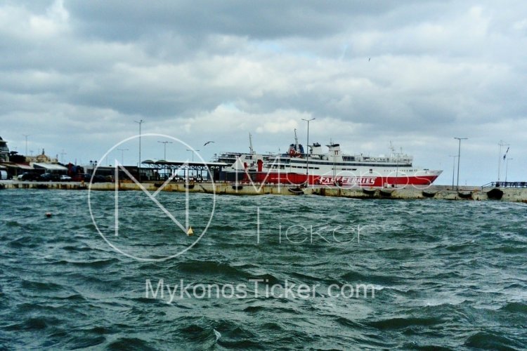 Ferry Services – Sailing ban: Απαγορευτικό απόπλου από Ραφήνα, λόγω ισχυρών ανέμων στο Αιγαίο έως 8bf