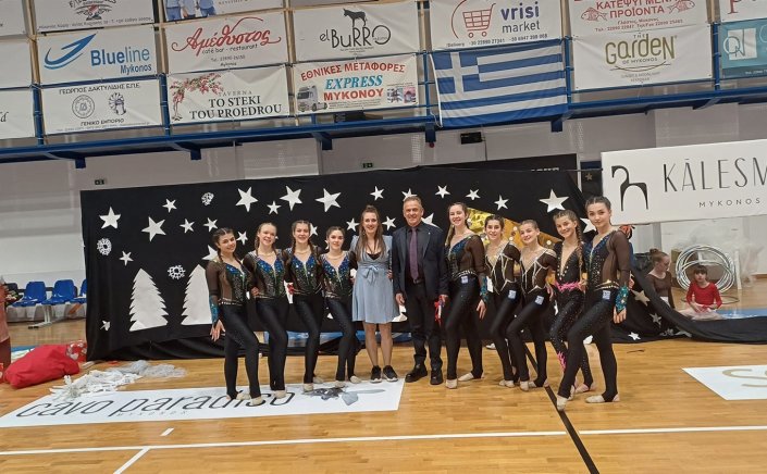 Χρήστος Βερώνης για Αισθητική Γυμναστική ΑΕΜ: Συγχαρητήρια!!! Μας  κάνετε υπερήφανους και θα είμαστε δίπλα σας!