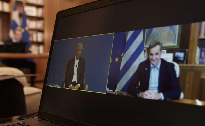 PM Mitsotakis: «Προσηλωμένοι στις μεταρρυθμίσεις» - Η συζήτηση Μητσοτάκη με τον Jamie Dimon της JPMorgan